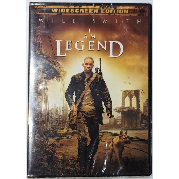 I Am Legend (DVD, 2008, Widescreen Edition) Will Smith NEW Sealed - Picture 1 of 3